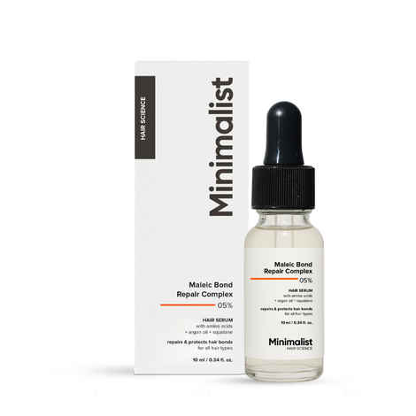 Buy Minimalist Maleic Bond Repair Complex 05% Hair Serum 10 ml - Purplle