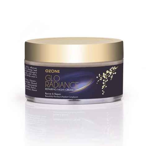 Buy OZONE GLO RADIANCE REPAIRING NIGHT CREAM (50 gm) - Purplle