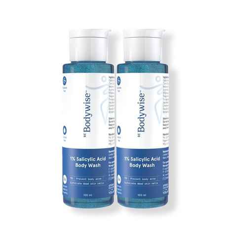 Buy Be Bodywise 1% Salicylic Acid Wash Pack of 2 - (100 ml * 2) - Purplle
