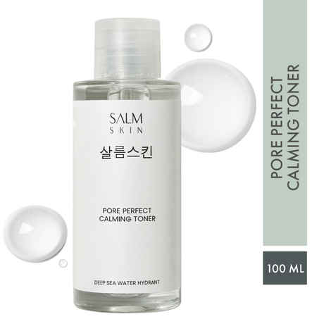 Buy Salm Skin Pore Perfect Calming Toner (100 ml) | Korean Toner for Hydration & Tightening Open Pores | Moisturises Skin & Restores Skin's Natural Balance - Purplle