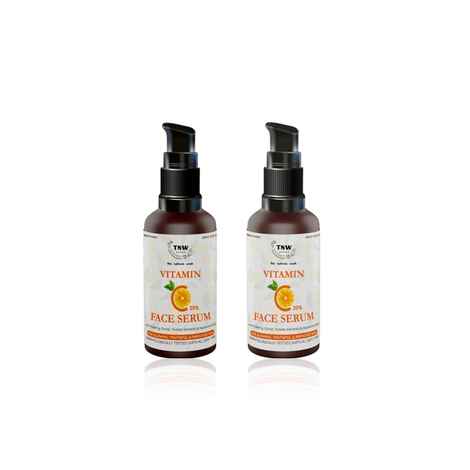 TNW - The Natural Wash Vitamin C Face Serum 30 ml | Pack of 2