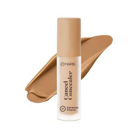 Buy MARS Cancel Concealer for Face Makeup with Radiant Natural Finish | 07-Caramel Charm | 6 ml | Lightweight | Medium to High Coverage | Long-Lasting & Multi-Purpose | Crease Resistant - Purplle