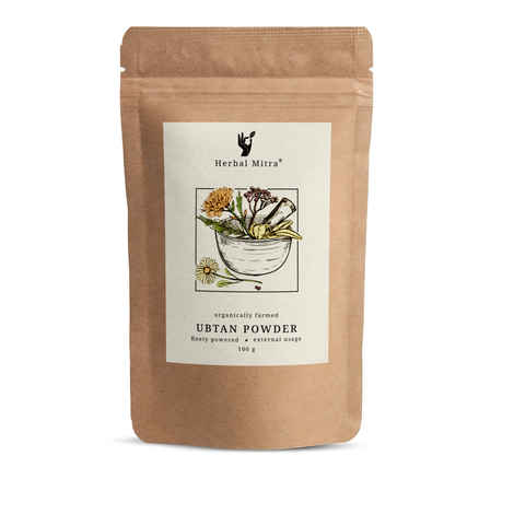 Buy Herbal Mitra ubtan powder Face Pack for Glowing Skin,Tan Removal, Hyperpigmentation,Detan Face Pack, Dark Spots & Radiant Complexion | Ayurveda Inspired 200 gm - Purplle