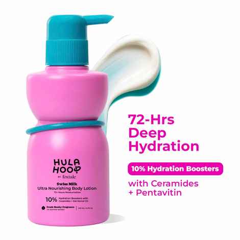 Hula Hoop Brightening Body Lotion by&nbsp;Foxtale&nbsp;| Brightens & Hydrates |&nbsp;200 ml&nbsp;