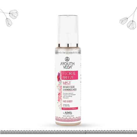 Buy Ayouthveda Floral Breeze Mist (100 ml) - Purplle