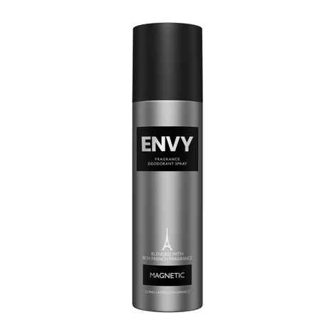 Buy ENVY Magnetic Deodorant Body Spray - 140 ml | Long Lasting Deo for Men - Purplle