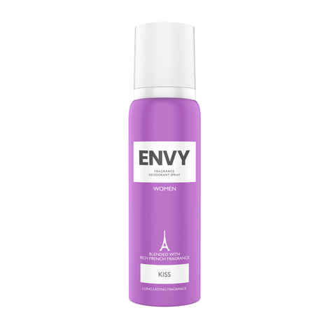 Buy ENVY Kiss Deodorant - 120 ml | Long Lasting Deo Perfume Spray For Women - Purplle