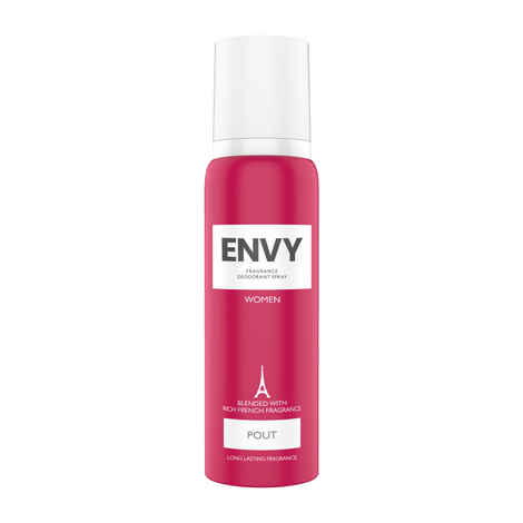 Buy ENVY Pout Deodorant - 120 ml | Long Lasting Deo Perfume Spray For Women - Purplle