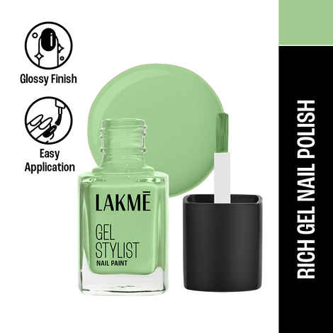 Buy Lakme Absolute Gel Stylist , Perfect Pistachio,12ml - Purplle