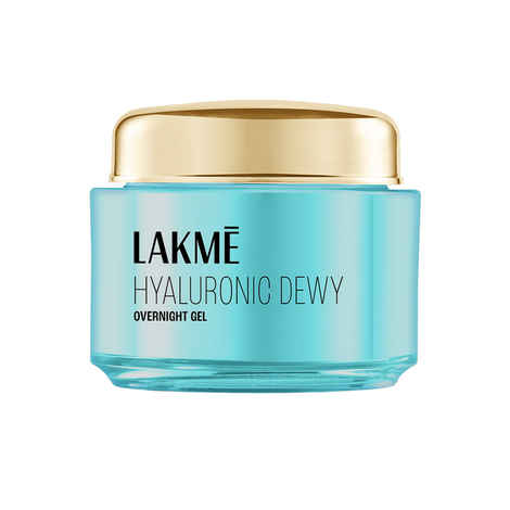 Buy Lakme Hyaluronic Dewy Overnight Gel with Hyaluronic Acid 50 gm - Purplle