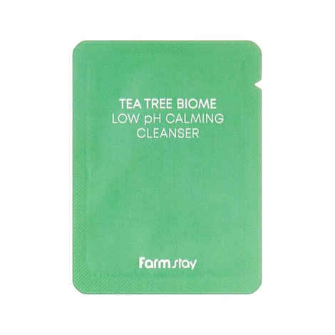 Buy Farmstay Tea Tree Biome Low Ph Calming Cleanser Sample - 2 ml - Purplle