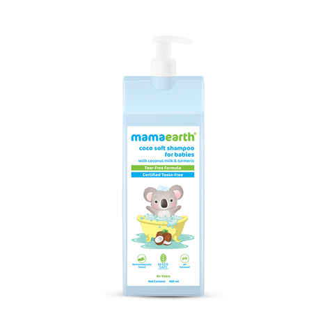 Buy Mamaearth Coco Soft Shampoo with Coconut Milk & Turmeric, for babies, for Gentle Cleansing (400 ml) - Purplle
