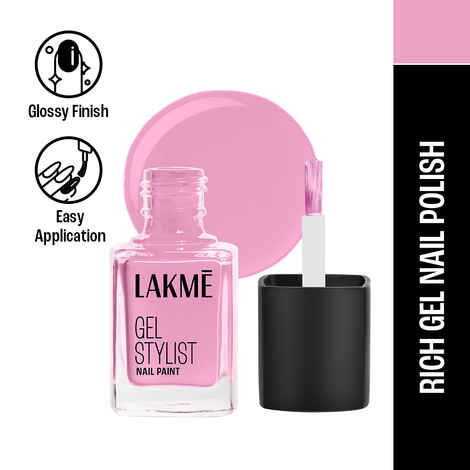 Buy Lakme Absolute Gel Stylist Pink Lady,12 ml - Purplle