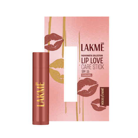 Buy Lakme Lip Love Chapstick Caramel |Nourishing Lip Balm|SPF 15 | 4.5 gm - Purplle