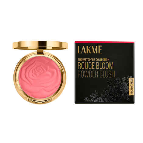 Buy Lakme Showstopper Collection Rouge Bloom Powder Blush Pink Blossom -12 gm - Purplle