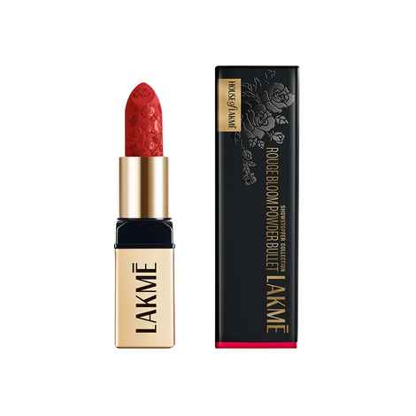 Buy Lakme Rouge Bloom Powder Matte Bullet Scarlet Rose 209 - 4 gm - Purplle