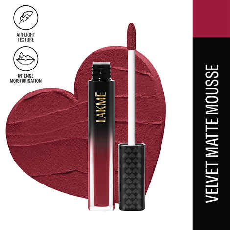 Buy Lakme Xtraordin-airy Lip Mousse Love Me Red 4.6 gm - Purplle