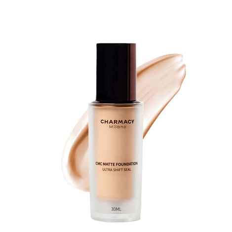 Buy Charmacy Milano Matte Foundation 01 - Instant Hydrating, Light Weight, 24-Hour Wear - Purplle