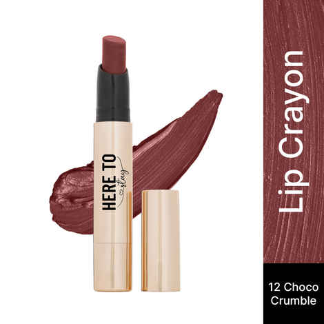 Buy Swiss Beauty Select Here To Stay Lip Crayon, 2.5 gm - Choco Crumble - Purplle