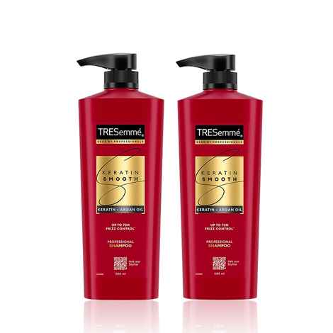 Buy TRESemme Keratin Smooth Shampoo (580 ml) -Pack of 2 - Purplle
