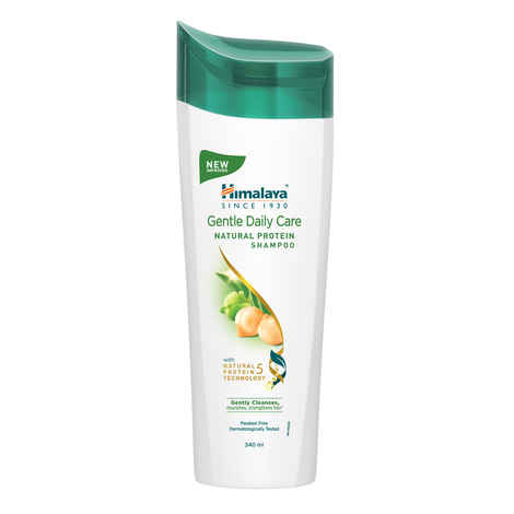 Buy Himalaya Gentle Daily Care Natural Protein Shampoo, Gently cleanses & strengthens, With Chickpea, Licorice & Amla, For Women & Men, 340 ml - Purplle