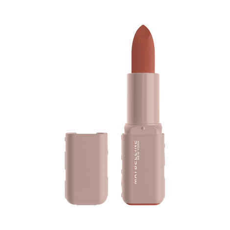 Buy Maybelline New York Serum Lipstick (Matte) 8HR Weightless Hydration, One-Swipe Bold Color, Brown - 008 'Scuse Me, 4.5 gm - Purplle