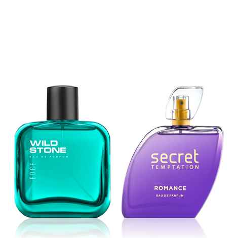 Buy Wild Stone Edge 50 ml & Secret Tempation Romance 50 ml Perfumes Love Bound Combo (Combo of 2) - Purplle