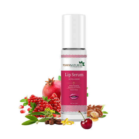 Buy 7 Days Natural Lip Serum Moisture Treat – 10 ml - Purplle