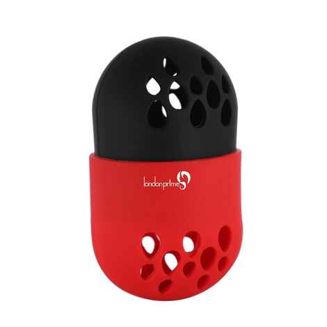 Buy London Prime Sponge Holder/Red & Black 1 pc - Purplle