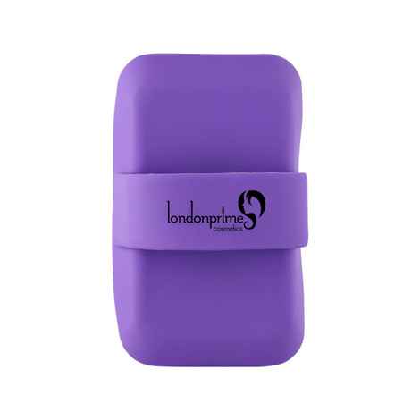 Buy London Prime Silicone Makeup Brush Cleaner - Purple 1 pc - Purplle