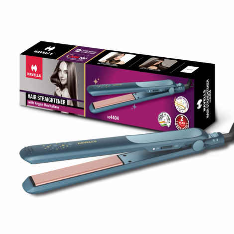 Buy Havells Hs4404 Argan Straightener Sea Green - 1 Pc - Purplle