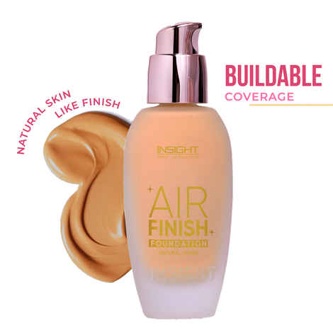 Buy INSIGHT Air Finish Foundation - Amber Swirl 40 gm - Purplle