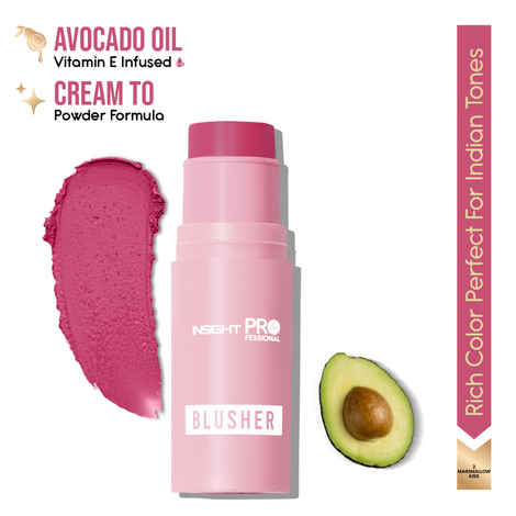 Buy INSIGHT Blusher – Marshmallow Kiss 10 gm - Purplle