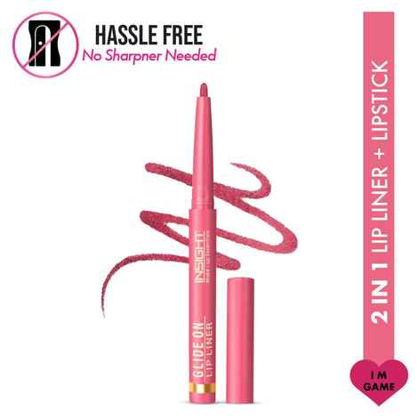 Buy Insight Cosmetics Glide On Lip Liner - Im Game (0.3 gm) - Purplle