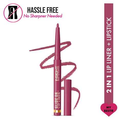 Buy Insight Cosmetics Glide On Lip Liner - My Bestie (0.3 gm) - Purplle