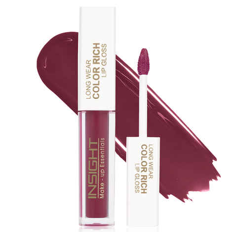 Buy Insight Cosmetics Long Wear Color Rich Lip Gloss - Magical Pop (4 ml) - Purplle