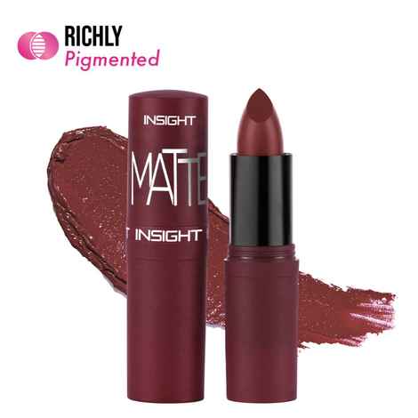 Buy Insight Matte Lipstick (L-21)-A21-Belgiam Brown (4.2 Gm) - Purplle