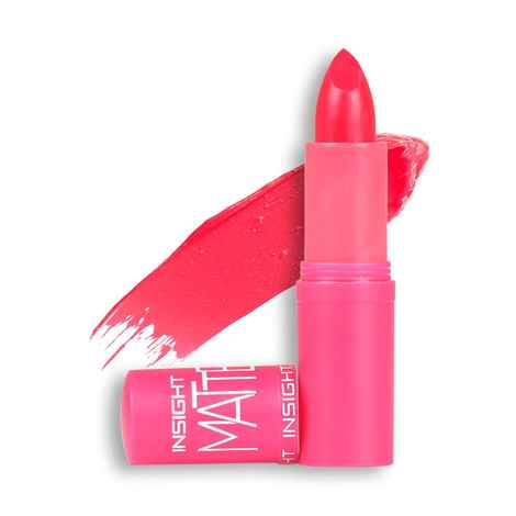 Buy Insight Matte Lipstick (L-21)-A27-Suite Up Pink (4.2 Gm) - Purplle