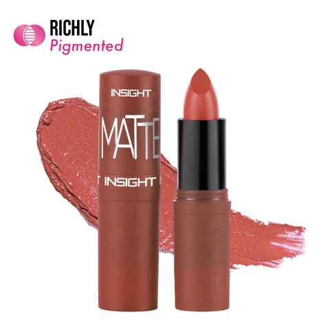 Buy Insight Matte Lipstick (L-21)-A2-Nude Coffe(4.2 Gm) - Purplle