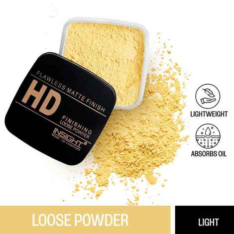 Buy Insight Cosmetics HD Finishing Loose Powder(Tr-202)_Light - Purplle