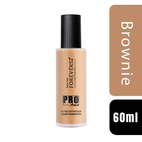 Buy DailyA LifeA Forever52A Pro Artist Ultra DefinitionA Long Lasting Waterproof Full CoverageA Liquid Foundation BUF012 (60 ml) - Purplle