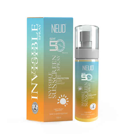 Buy Neud Invisible Sunscreen Spray Spf 50++++ | Ultra-Light, No White Cast | Protects Over Makeup (100 ml) - Purplle