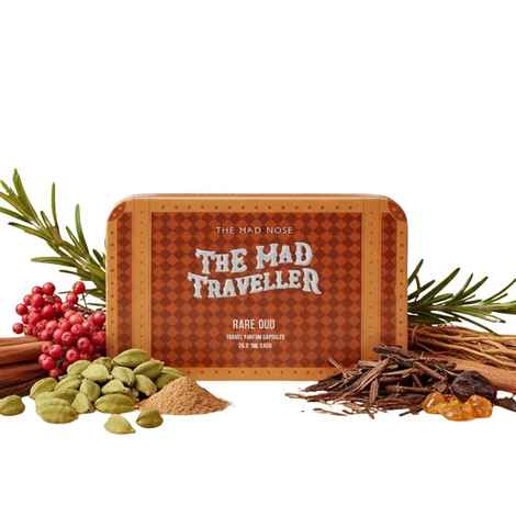 Buy The Mad Nose Travel Capsules - Rare Oud (25 X 1 ml) - Purplle