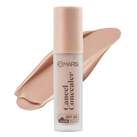 Buy MARS SPF50 PA++++ Cancel Concealer with Radiant Natural Finish (6 ml) (1.5-VANILLA BEIGE) | Lightweight | Medium to High Coverage | Long-Lasting & Multi-Purpose | Crease Resistant - Purplle