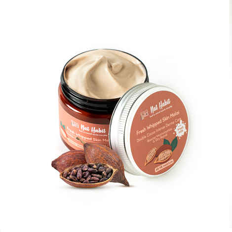 Buy Nat Habit Double Cocoa Whipped Skin Malai, Body Butter, Cold Cream, Extreme Dryness 48 HR Moisture - 200 ml - Purplle
