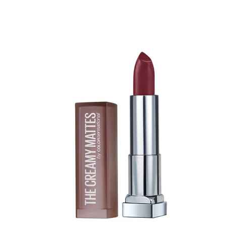 Buy Maybelline New York Color Sensational Creamy Matte Lipstick - Burgundy Blush 696 (3.9 g) - Purplle
