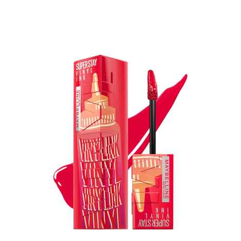 Buy Maybelline New York Superstay Vinyl Ink Sauce Limited Edition Collection - Pomodoro | Upto 16H Shine Lipcolor, 4.2 gm - Purplle