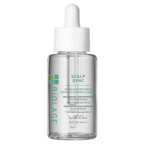 Buy Biolage Scalp Sync Oil Balancing Serum - Absorbs Excess Oil, For Oily Scalp, Soothed and Hydrated Scalp for up to 72 hours, with Fermented Tea Blend, Vegan & Paraben-Free, 50 ml - Purplle