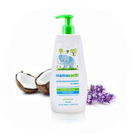 Buy Mamaearth Gentle Cleansing Shampoo For Babies (400 ml) - Purplle