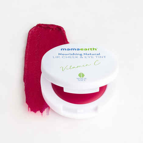 Buy Mamaearth Nourishing Natural Lip Cheek & Eye Tint with Vitamin C & Beetroot- 01 Beet Red (4 gm) - Purplle